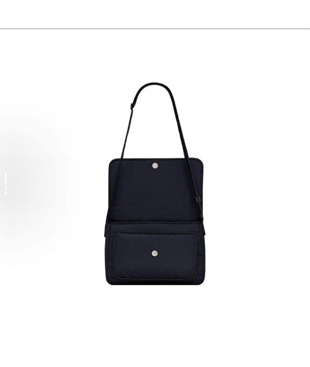 SAINT LAURENT Темно-синяя сумка на плечо, фото 4