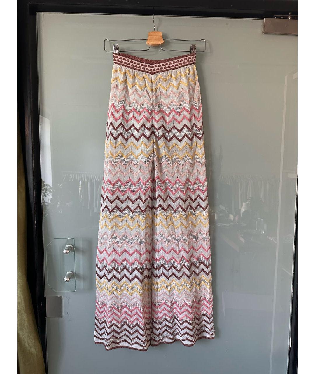 M MISSONI Розовый полиамидовый костюм с брюками, фото 2