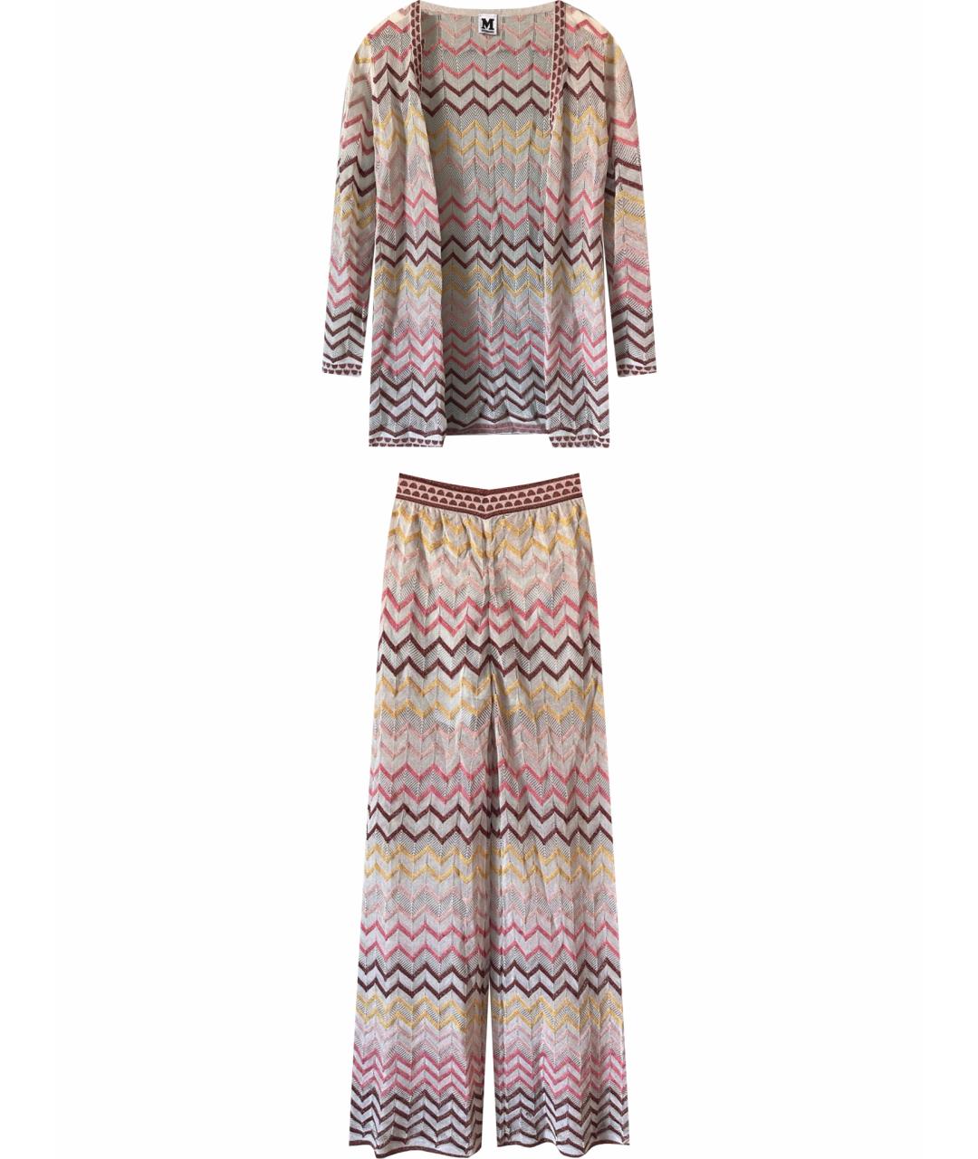 M MISSONI Розовый полиамидовый костюм с брюками, фото 1