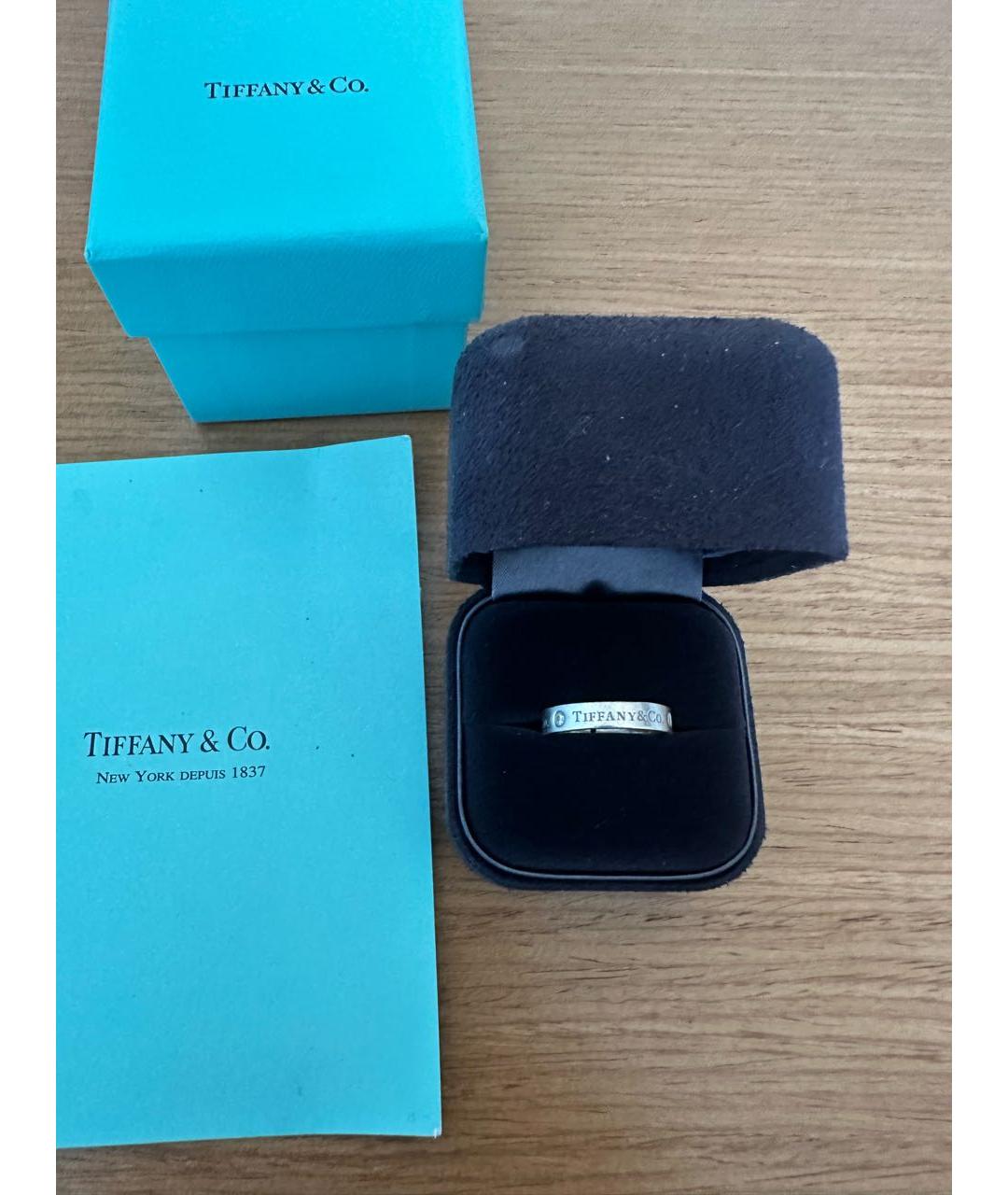 TIFFANY&CO Платиновое кольцо, фото 4