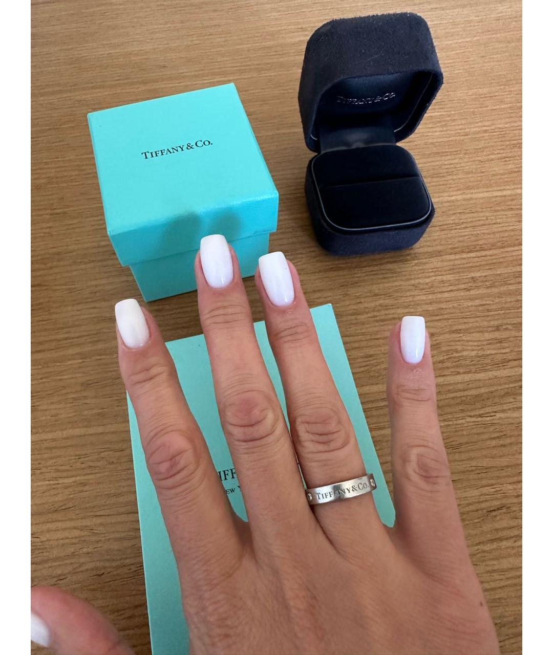 TIFFANY&CO Платиновое кольцо, фото 3