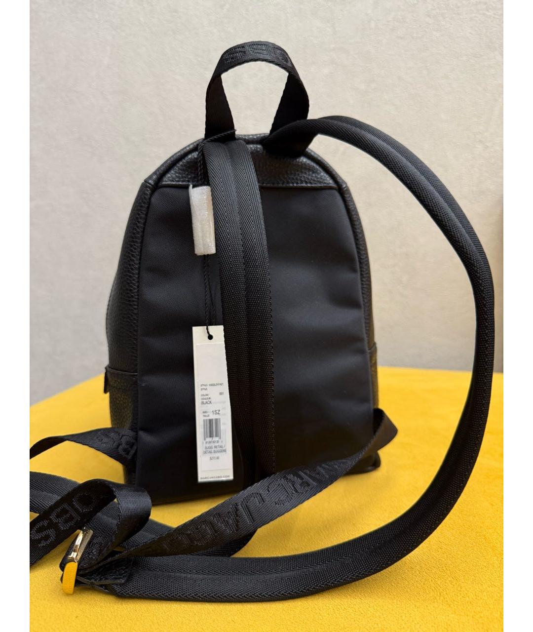 MARC JACOBS Черный кожаный рюкзак, фото 3