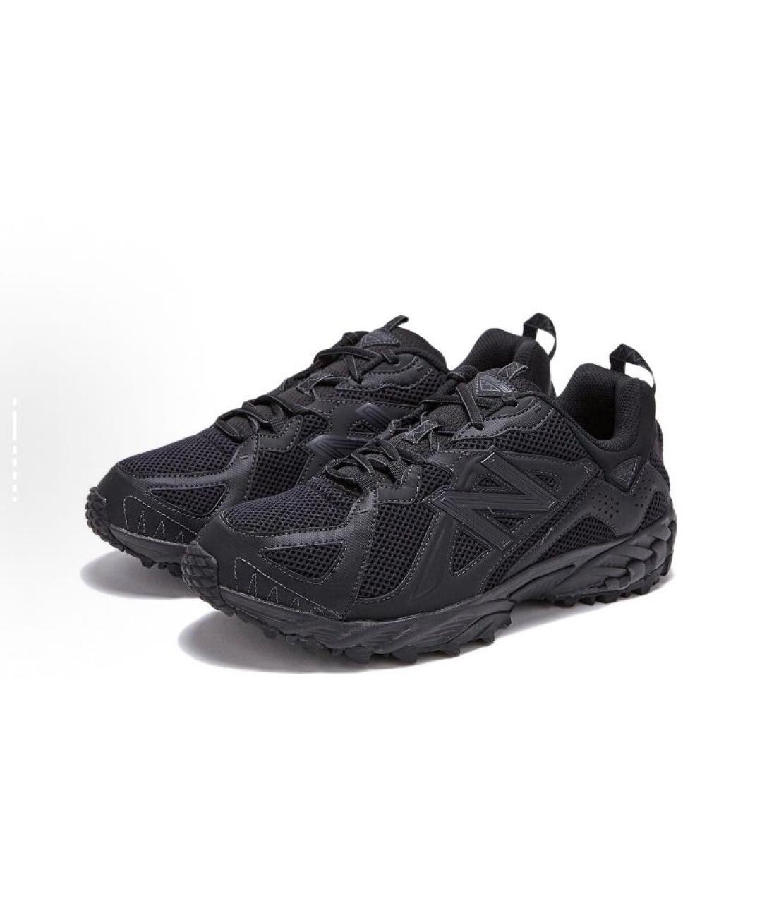 NEW BALANCE Черные текстильные кроссовки, фото 3
