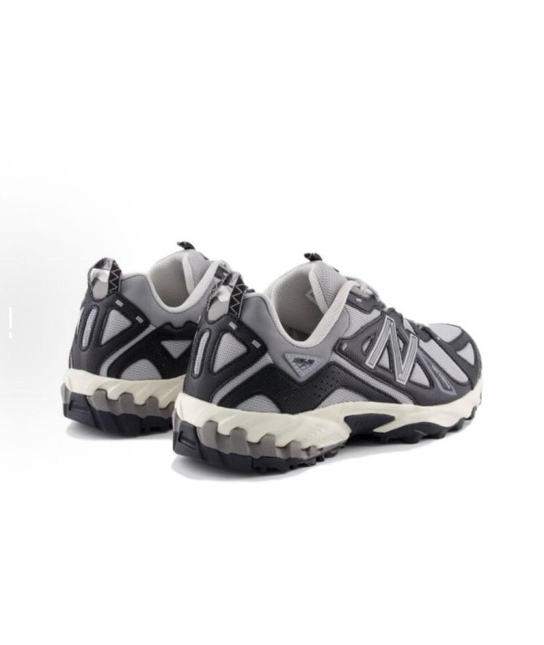 NEW BALANCE Серые текстильные кроссовки, фото 5