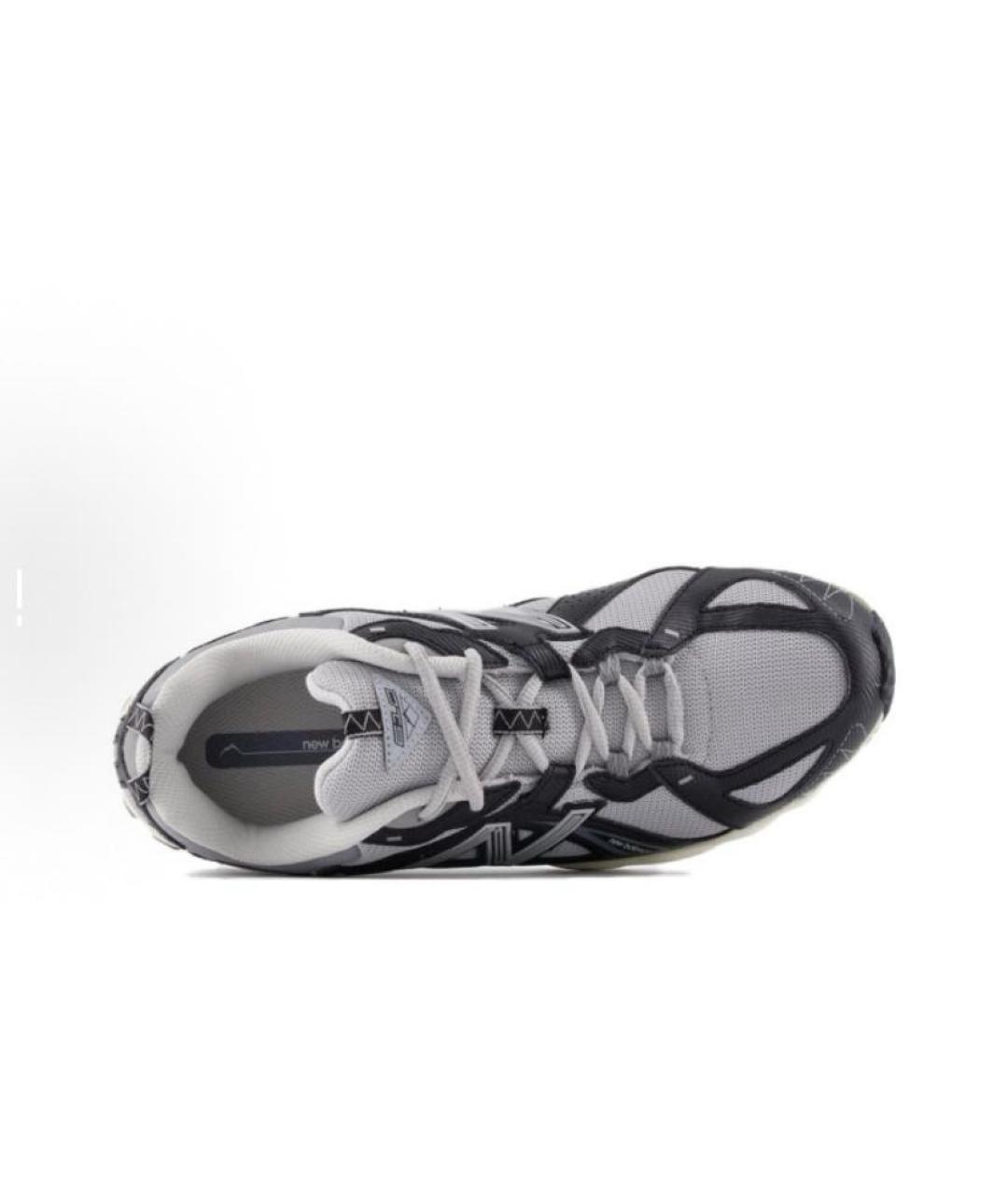 NEW BALANCE Серые текстильные кроссовки, фото 6