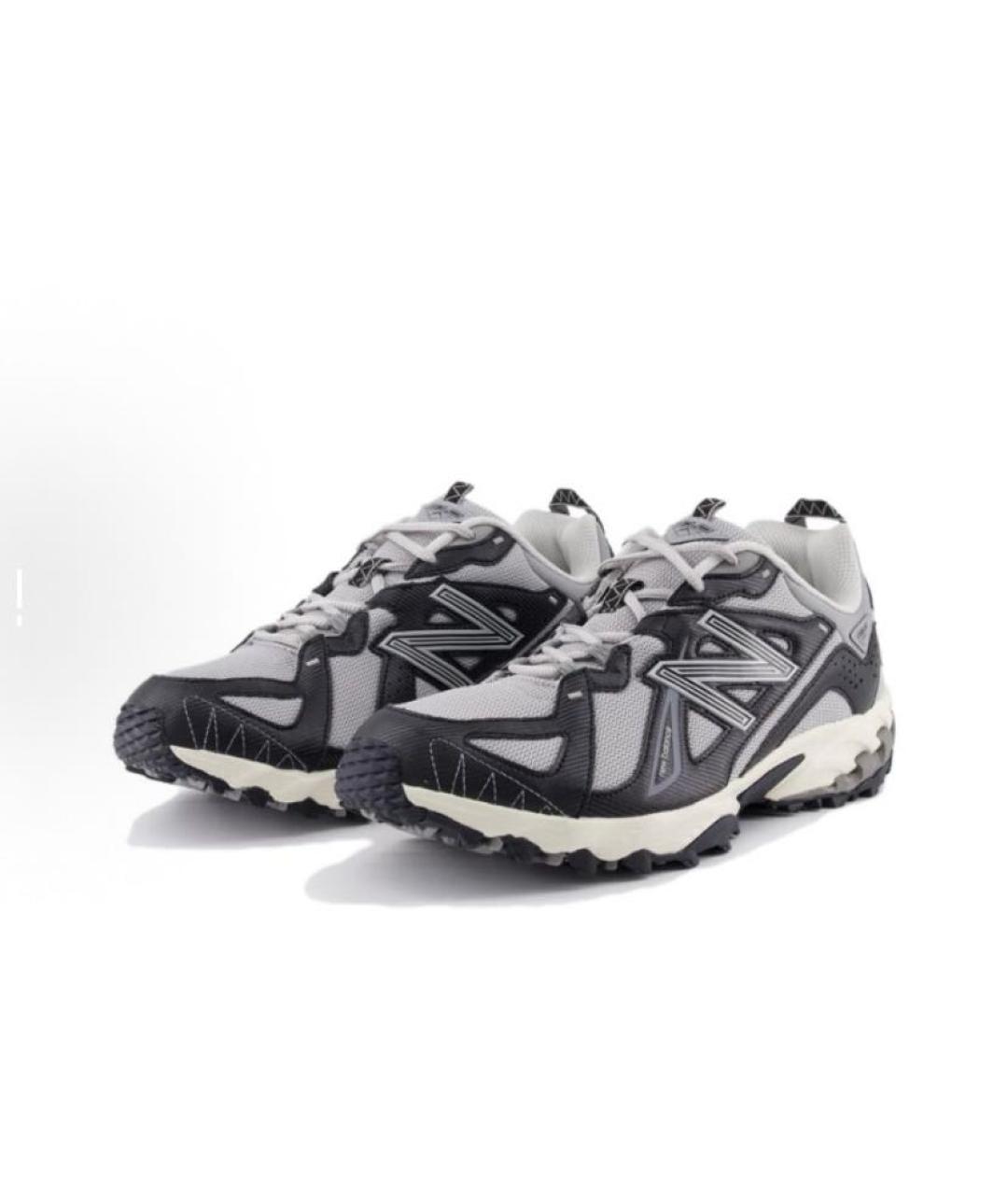 NEW BALANCE Серые текстильные кроссовки, фото 4
