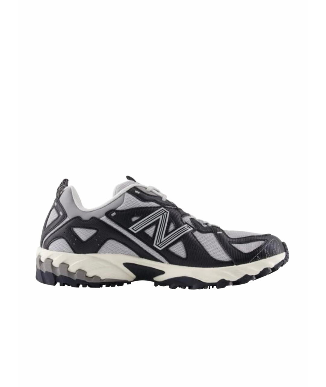 NEW BALANCE Серые текстильные кроссовки, фото 1