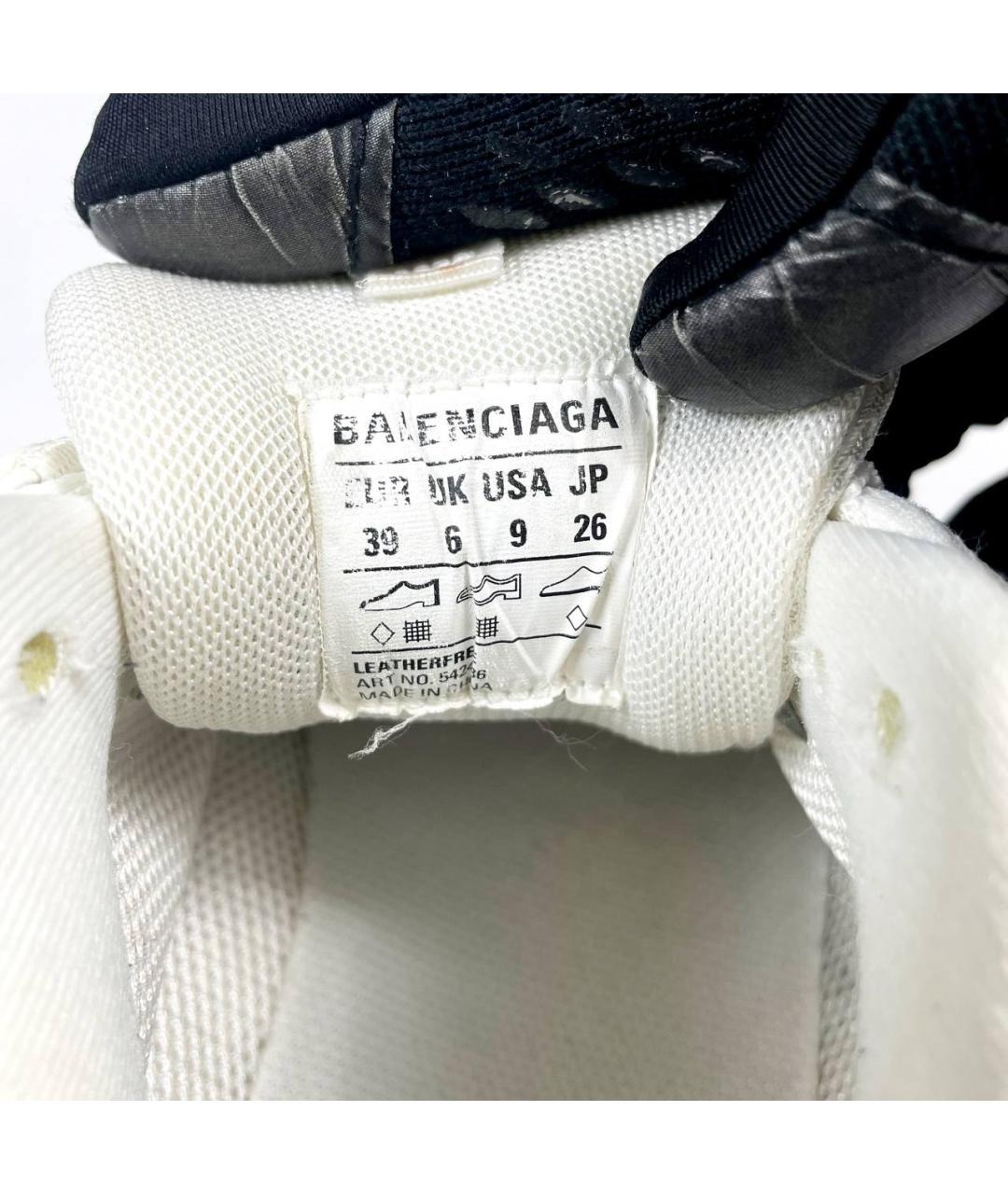 BALENCIAGA Белые кроссовки, фото 7