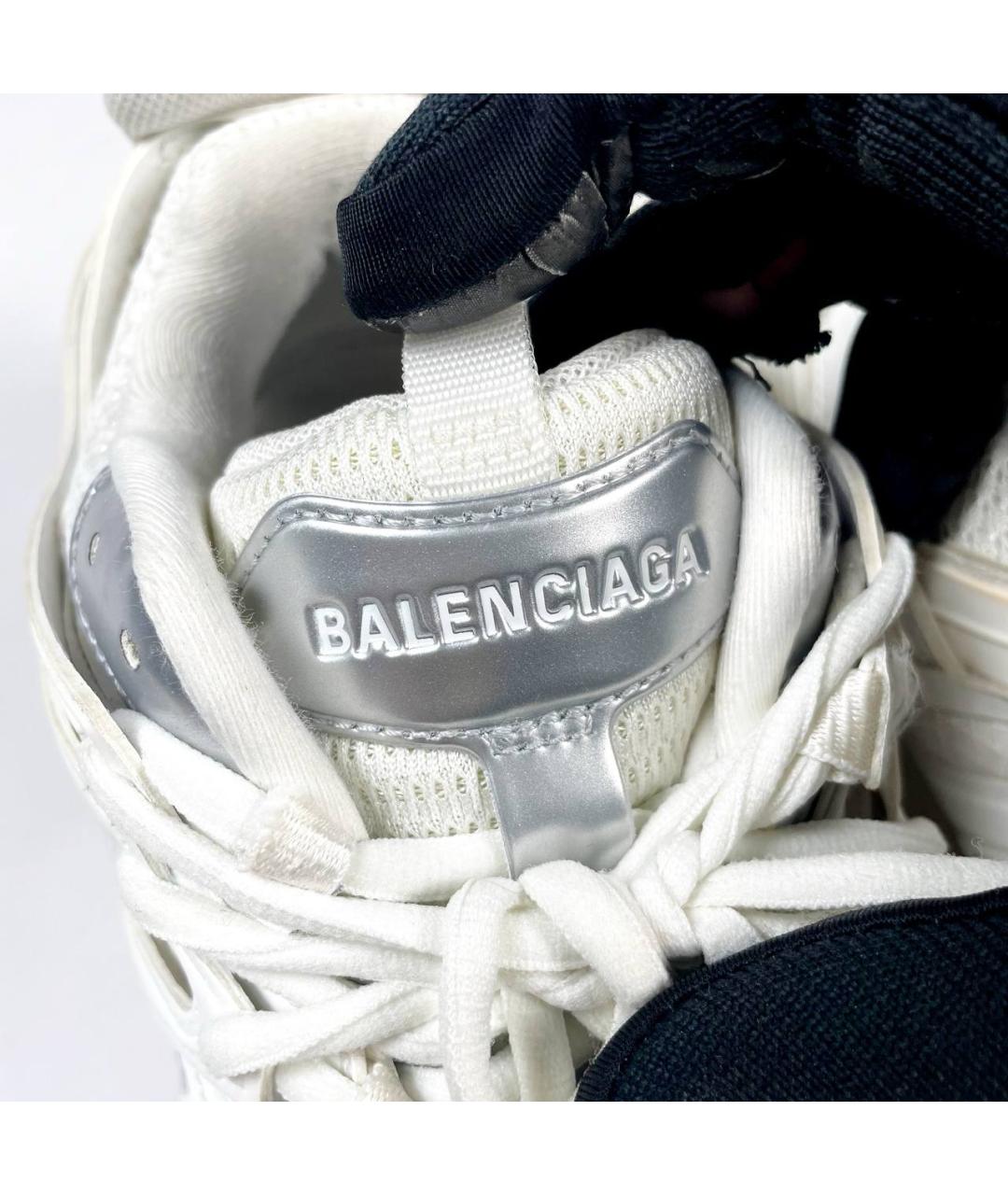 BALENCIAGA Белые кроссовки, фото 4
