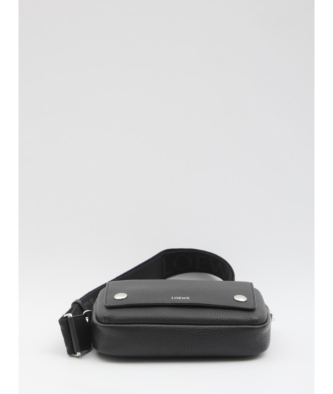 LOEWE Черная сумка на плечо, фото 3