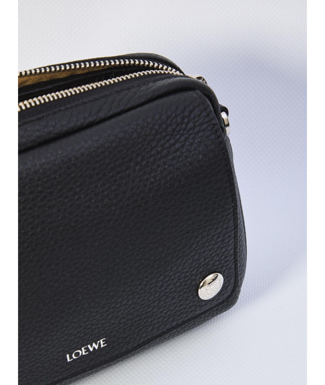 LOEWE Черная сумка на плечо, фото 4
