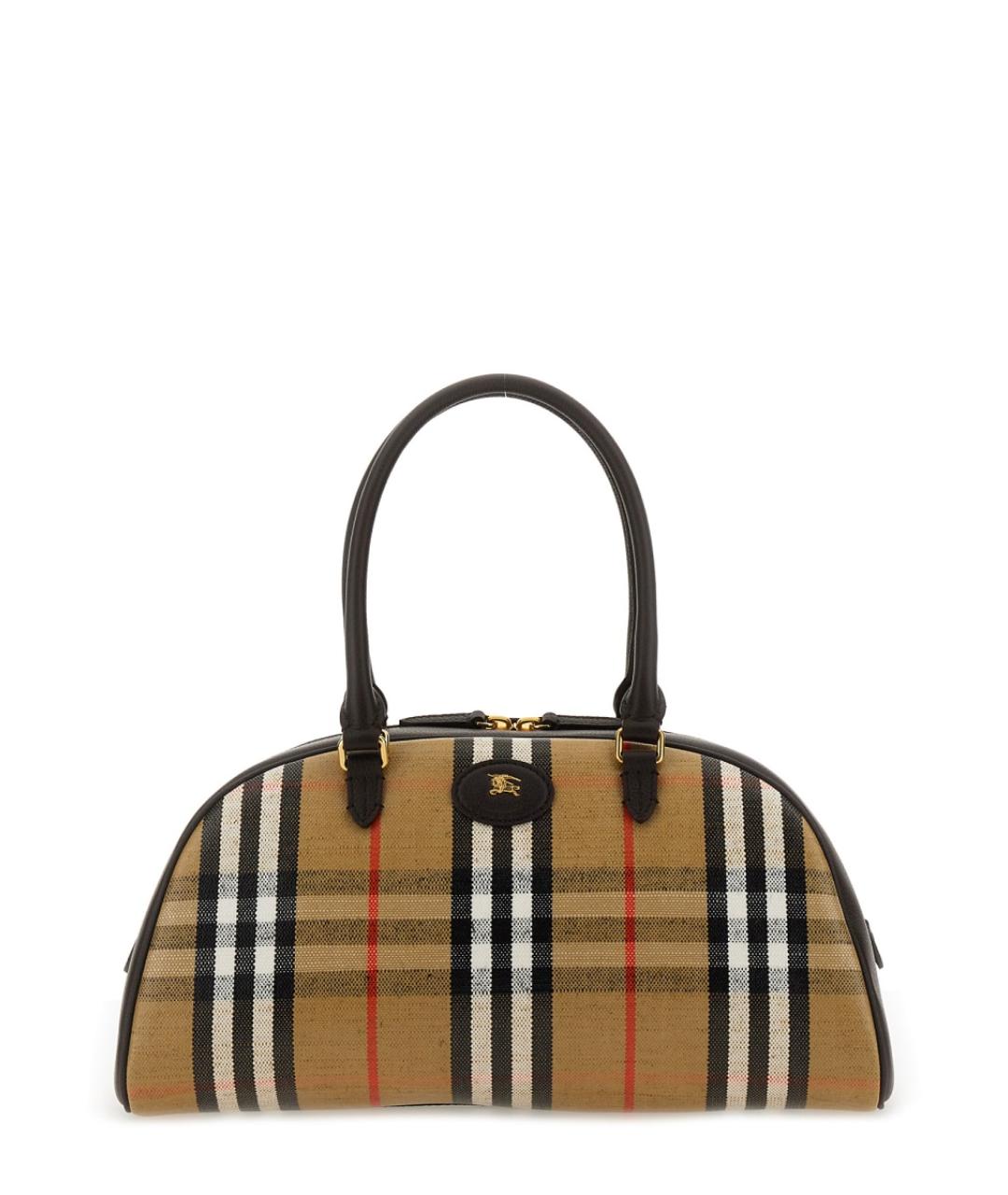 BURBERRY Бежевая кожаная сумка через плечо, фото 1