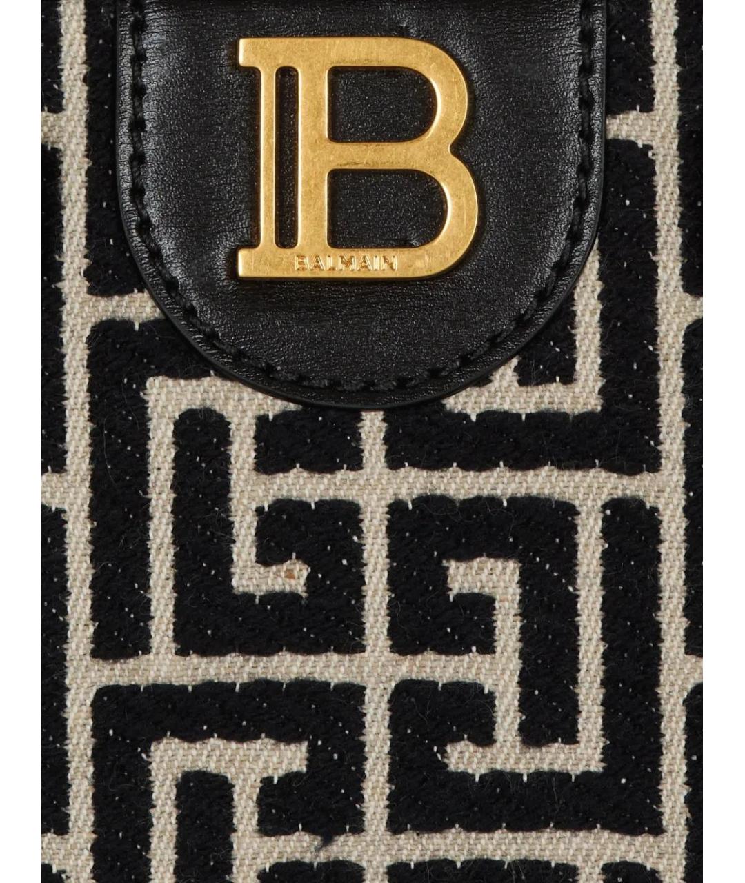 BALMAIN Мульти тканевая сумка с короткими ручками, фото 5