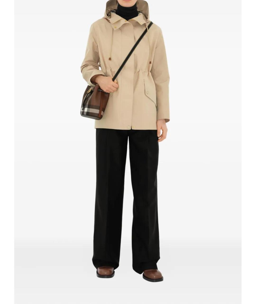 BURBERRY Коричневая сумка через плечо, фото 4