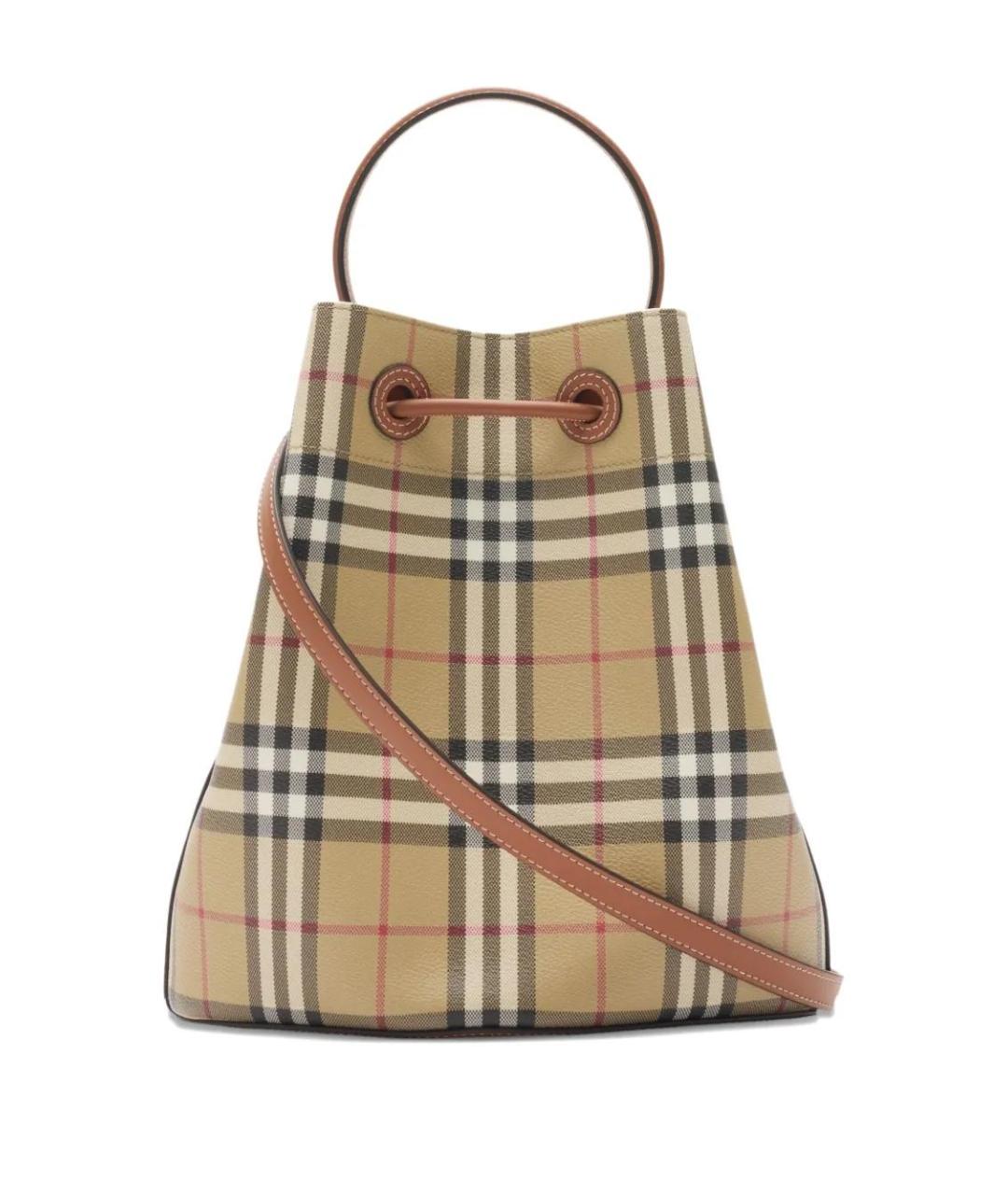 BURBERRY Бежевая сумка тоут, фото 4