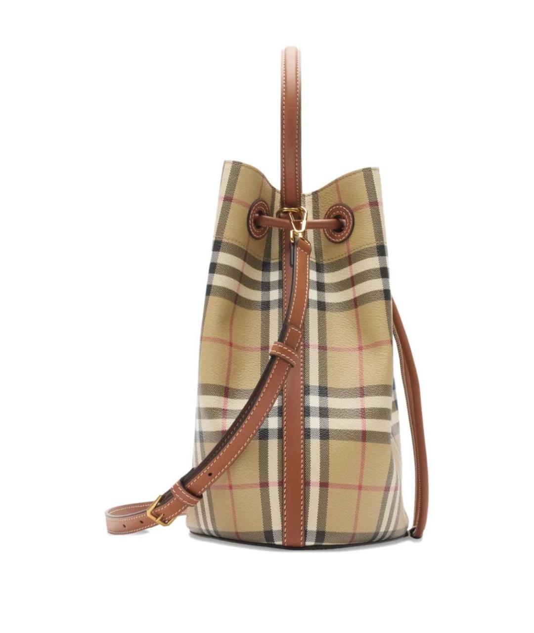 BURBERRY Бежевая сумка тоут, фото 5