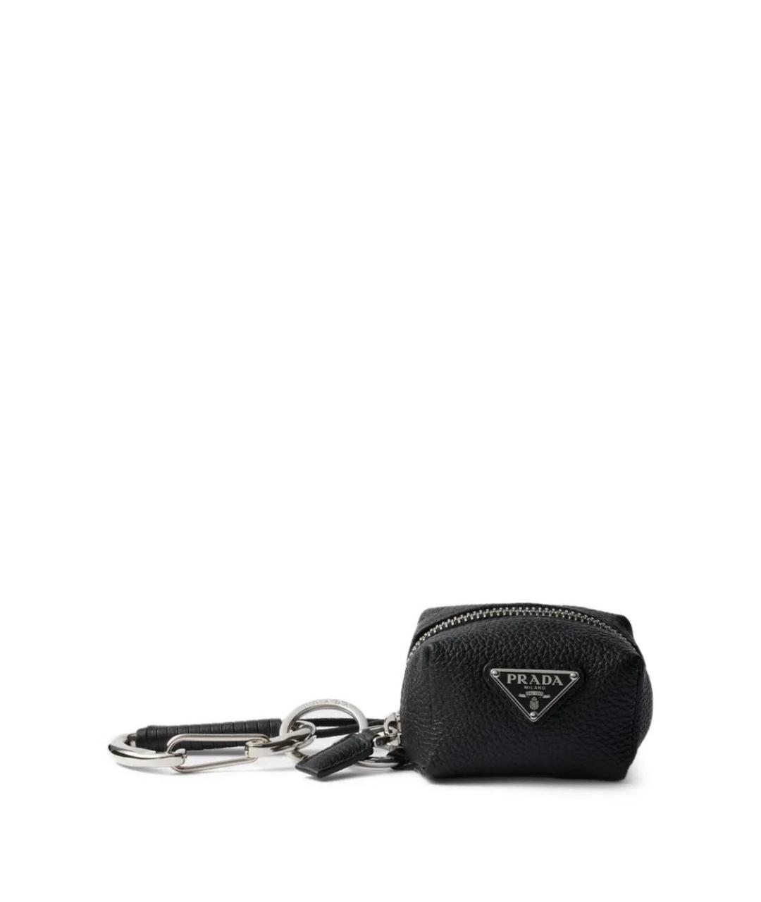 PRADA Черный брелок, фото 1