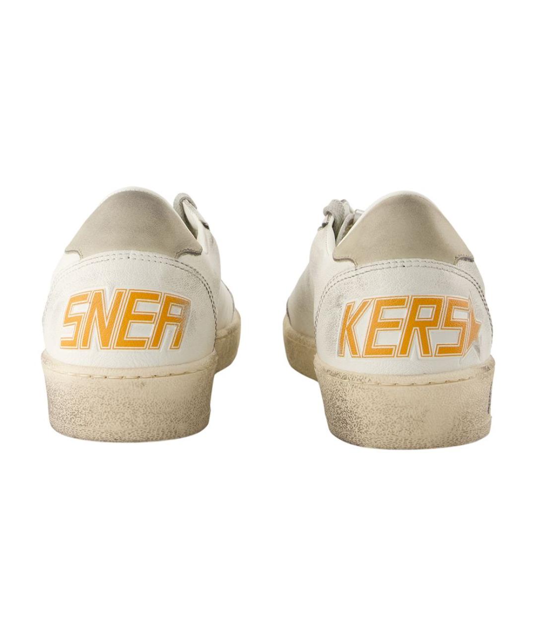 GOLDEN GOOSE DELUXE BRAND Мульти кожаные низкие кроссовки / кеды, фото 3