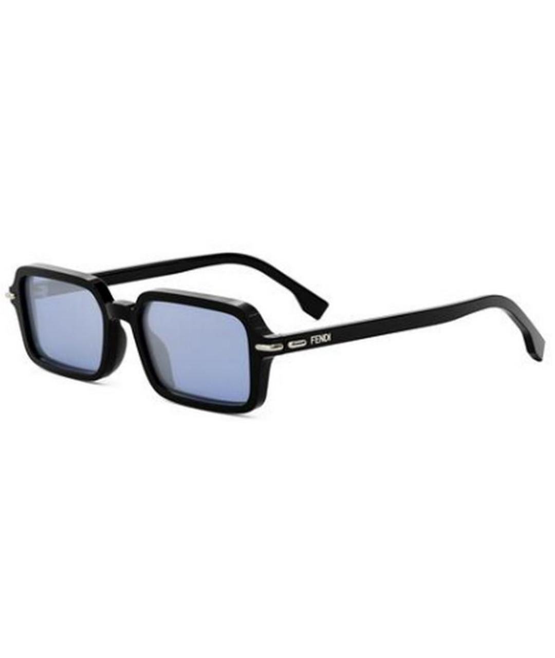 FENDI Черные солнцезащитные очки, фото 1