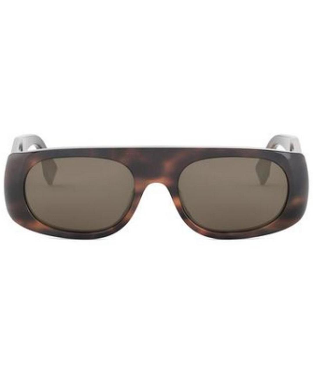FENDI Мульти пластиковые солнцезащитные очки, фото 2