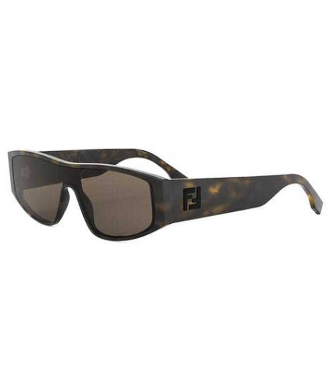 FENDI Мульти пластиковые солнцезащитные очки, фото 1