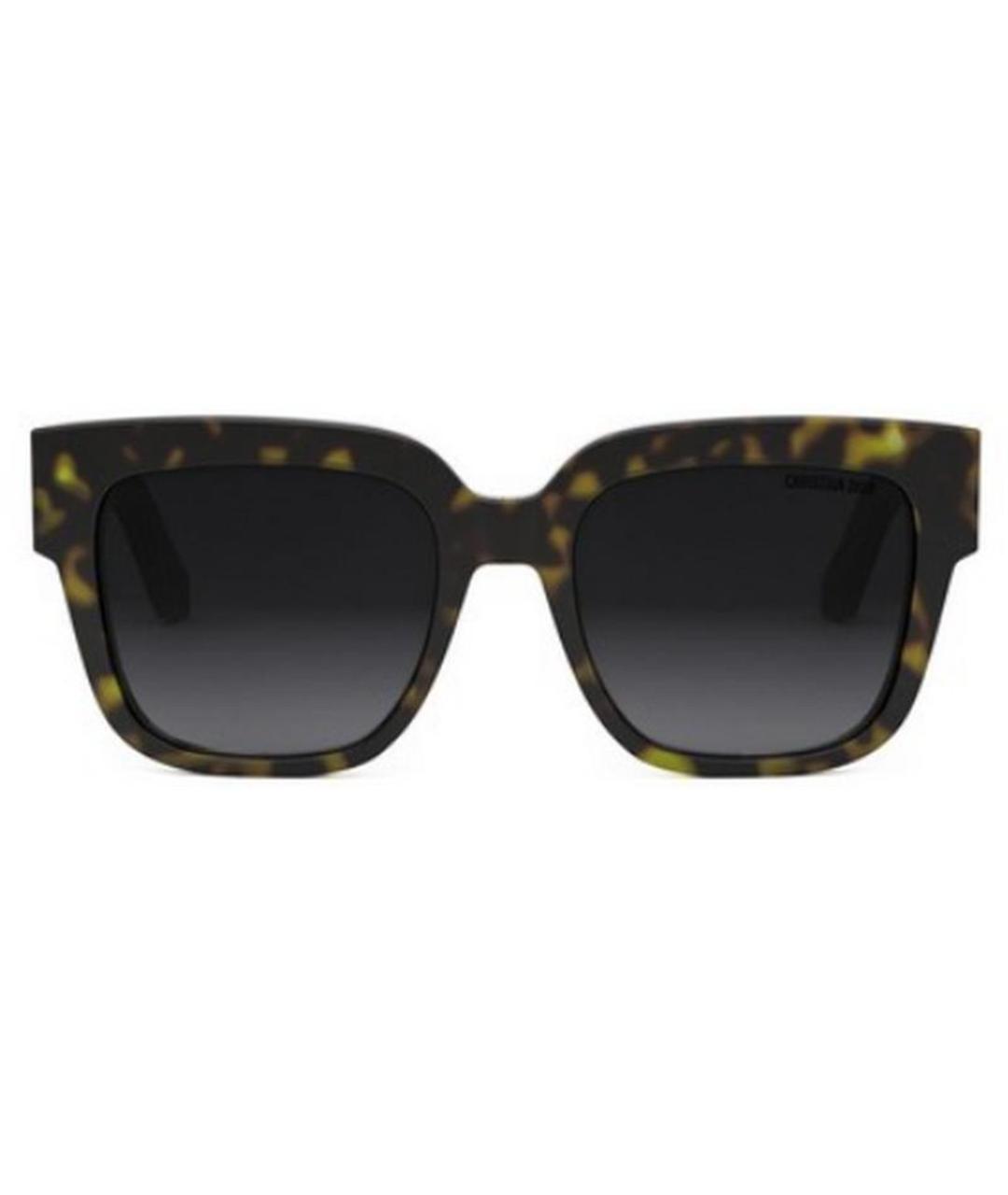 CHRISTIAN DIOR Золотые солнцезащитные очки, фото 2