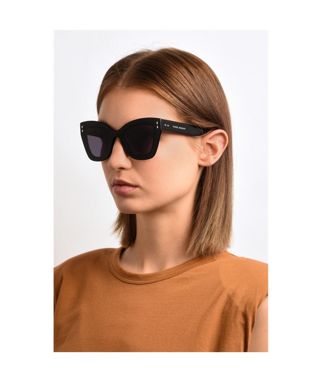 ISABEL MARANT Черные солнцезащитные очки, фото 4
