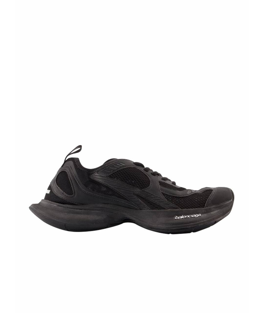 BALENCIAGA Черные текстильные кроссовки, фото 1