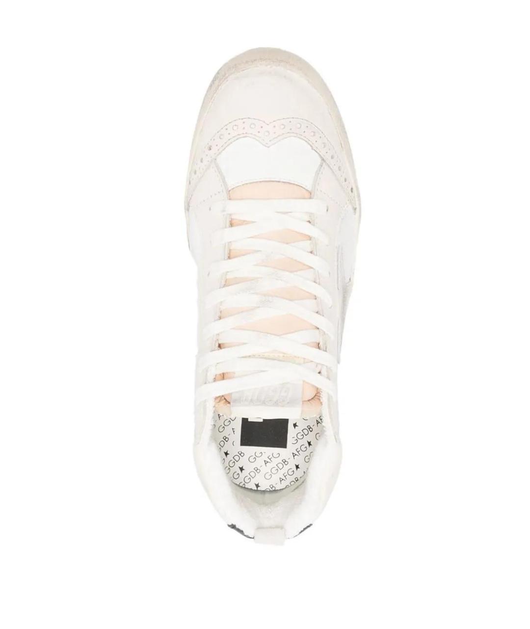 GOLDEN GOOSE DELUXE BRAND Мульти кожаные кеды, фото 4