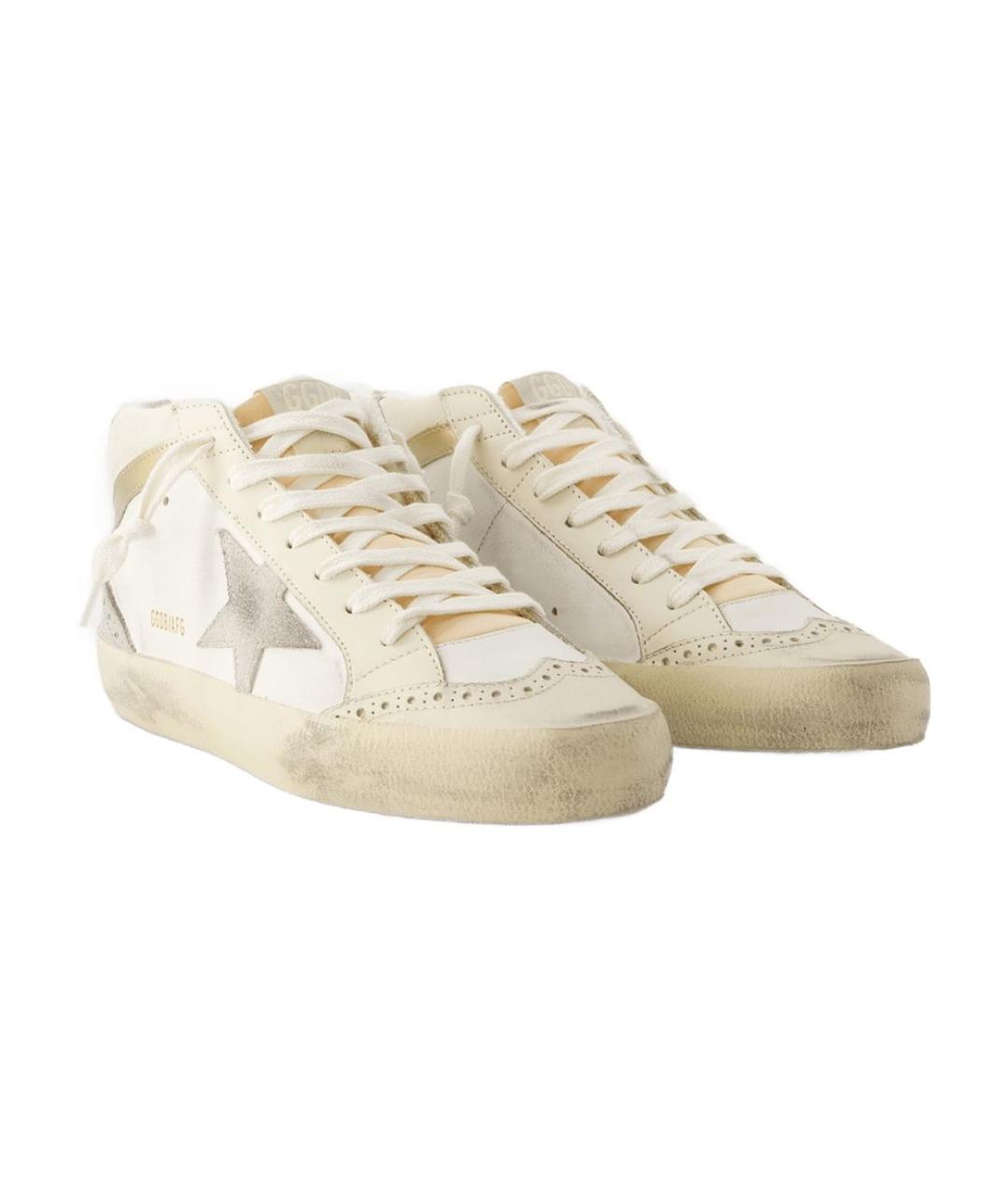 GOLDEN GOOSE DELUXE BRAND Мульти кожаные кеды, фото 2