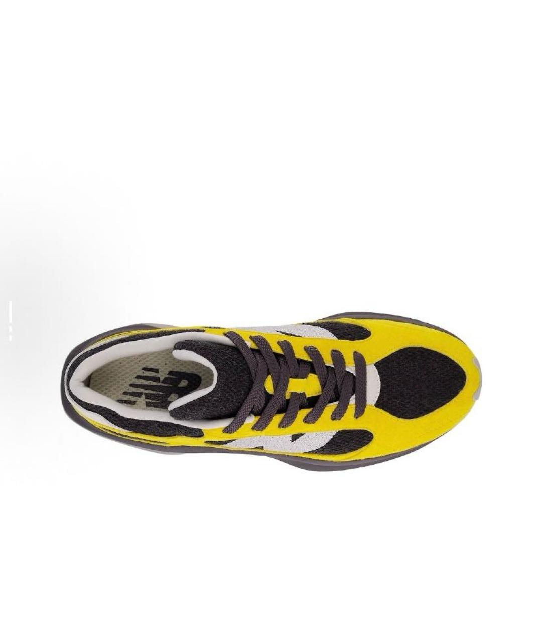NEW BALANCE Желтые текстильные кроссовки, фото 5