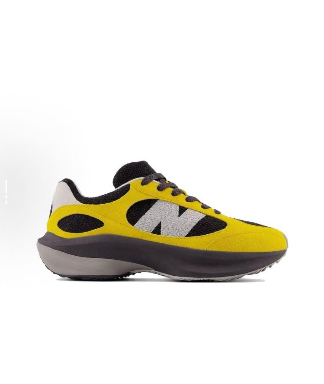 NEW BALANCE Желтые текстильные кроссовки, фото 7