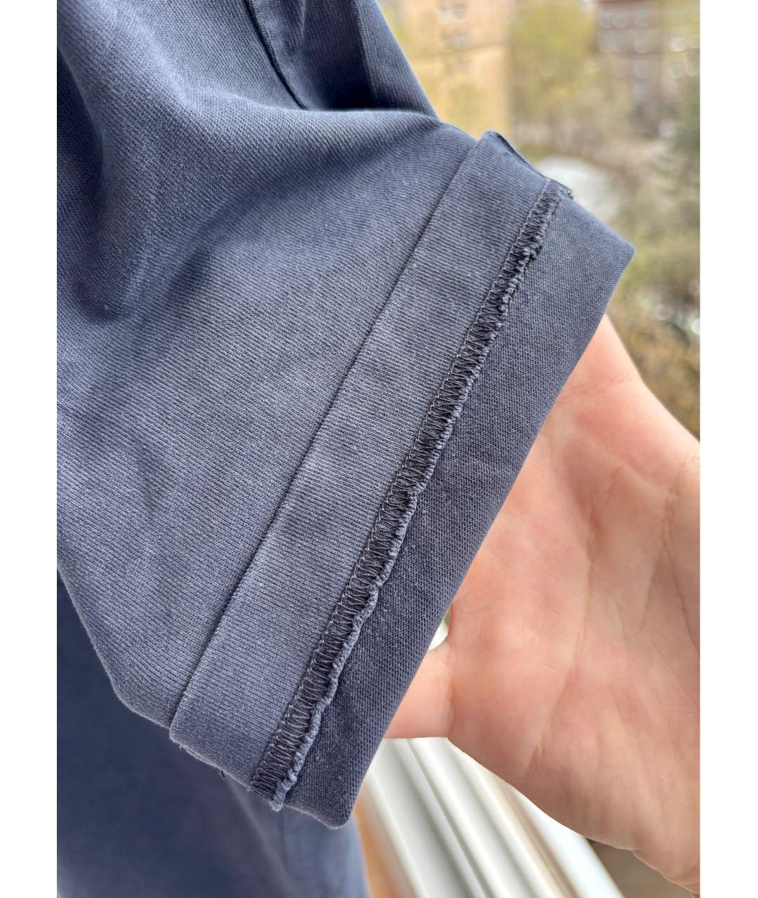 HUGO BOSS Черная хлопковая футболка, фото 7