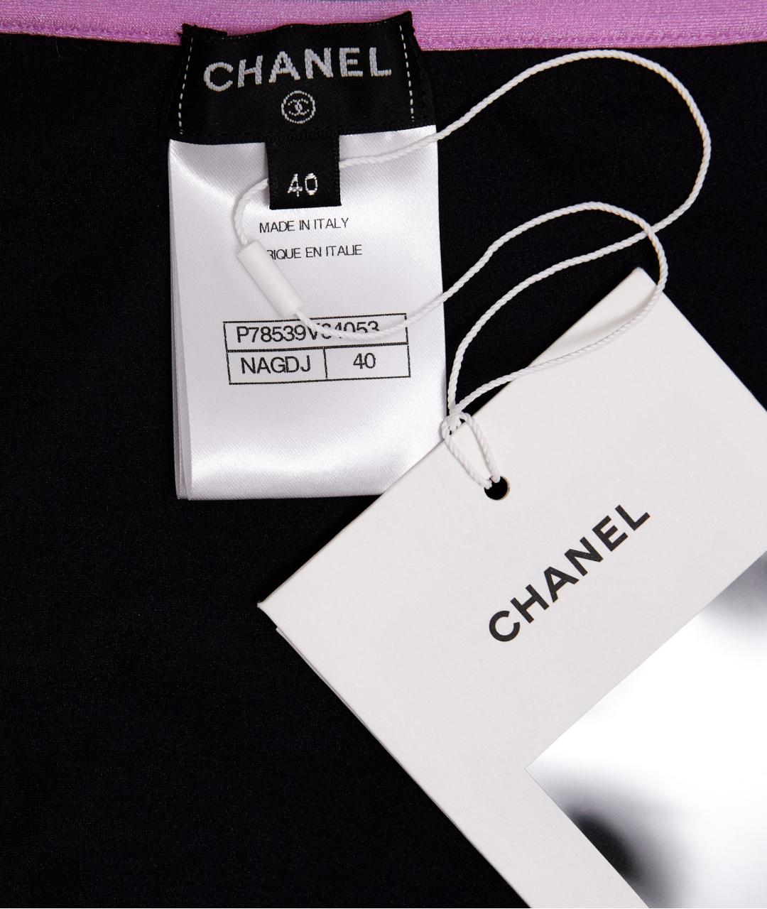 CHANEL Черный полиамидовый купальник, фото 4