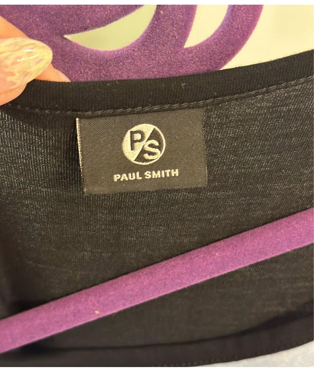 PAUL SMITH Мульти полиэстеровое коктейльное платье, фото 3