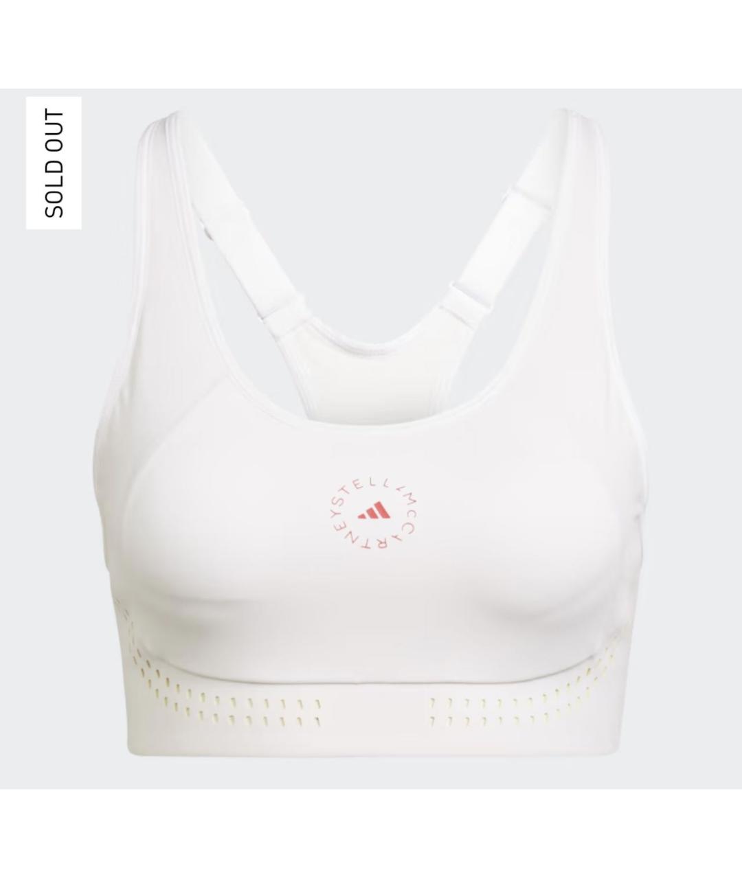 ADIDAS BY STELLA MCCARTNEY Белый бюстгалтеры, фото 7