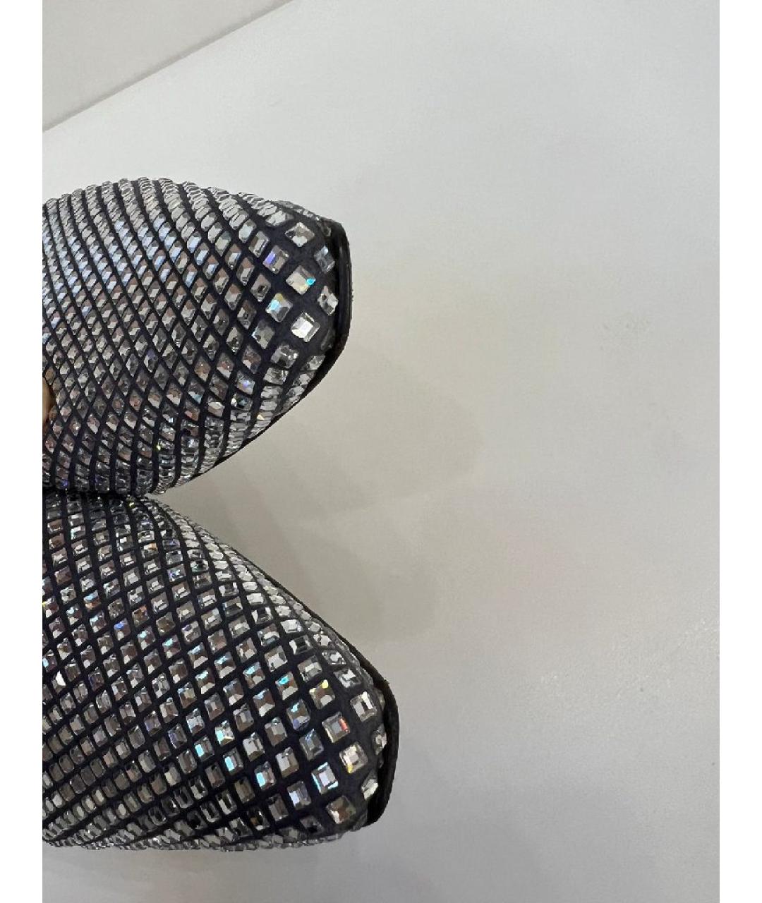 BOTTEGA VENETA Серебряные туфли, фото 9