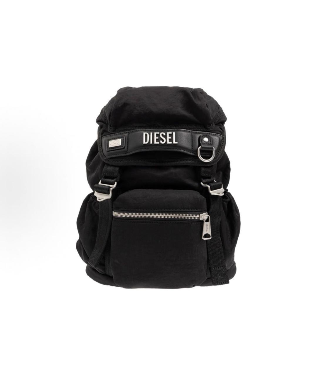 DIESEL Черный тканевый рюкзак, фото 6
