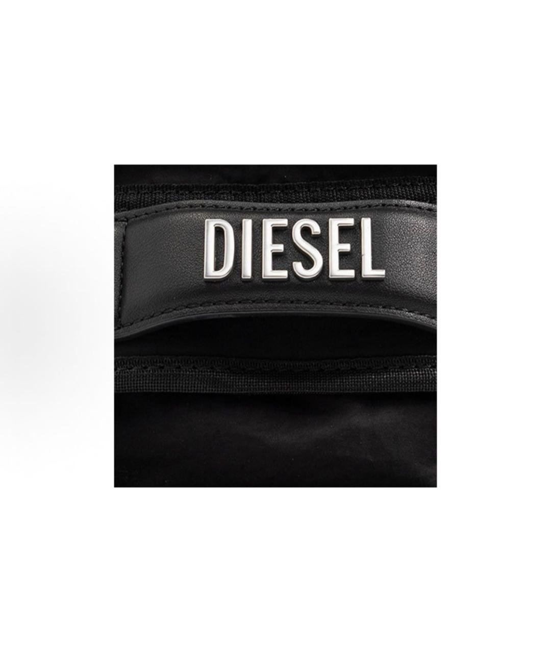 DIESEL Черный тканевый рюкзак, фото 5