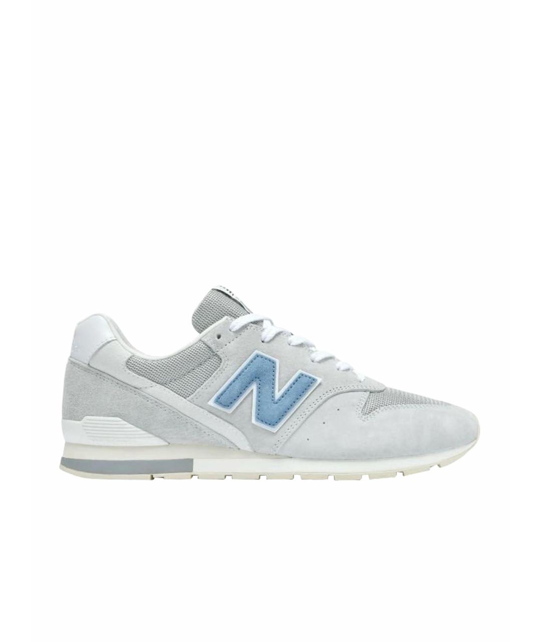 NEW BALANCE Серые замшевые кроссовки, фото 7
