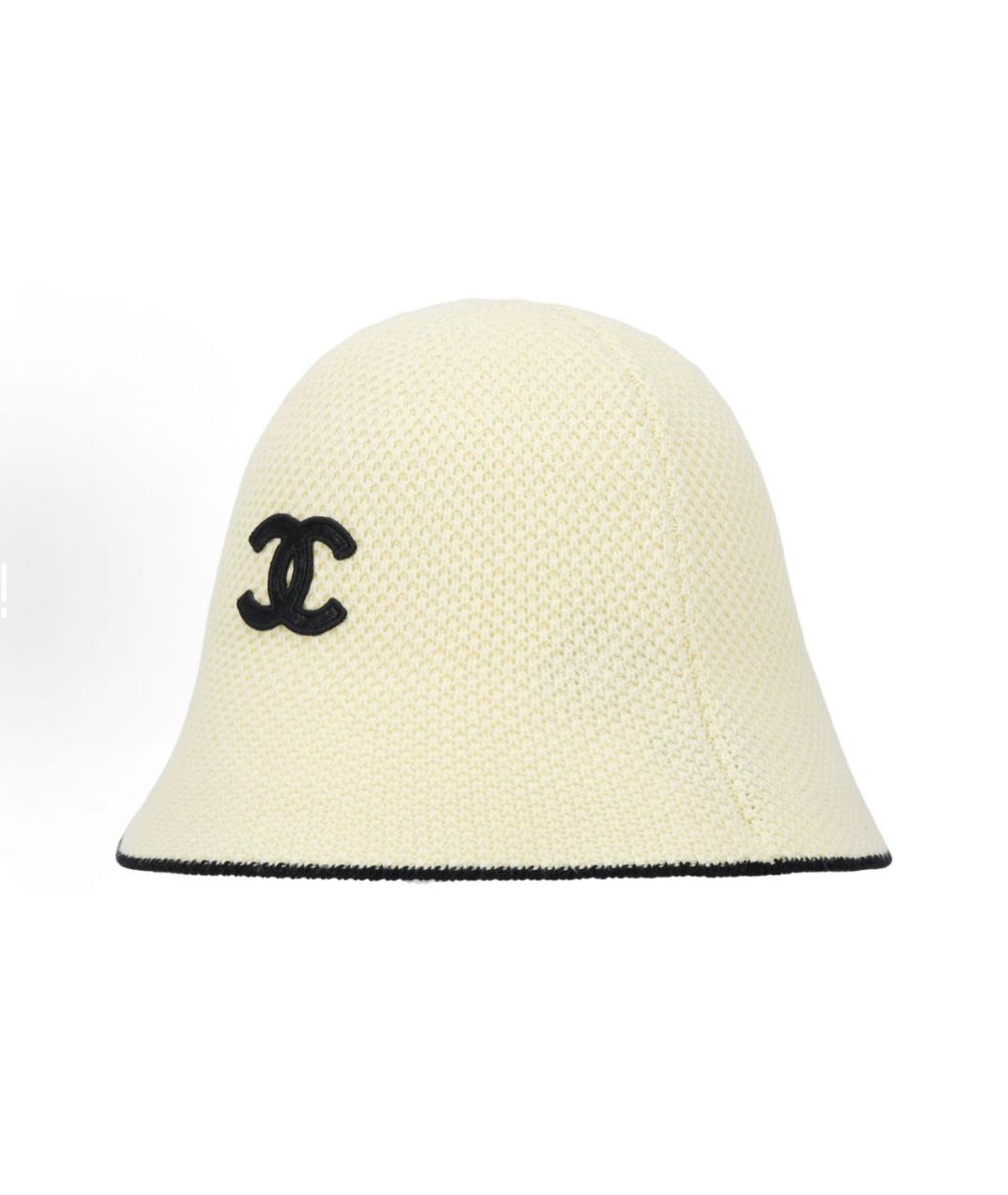 CHANEL Бежевая шляпа, фото 2
