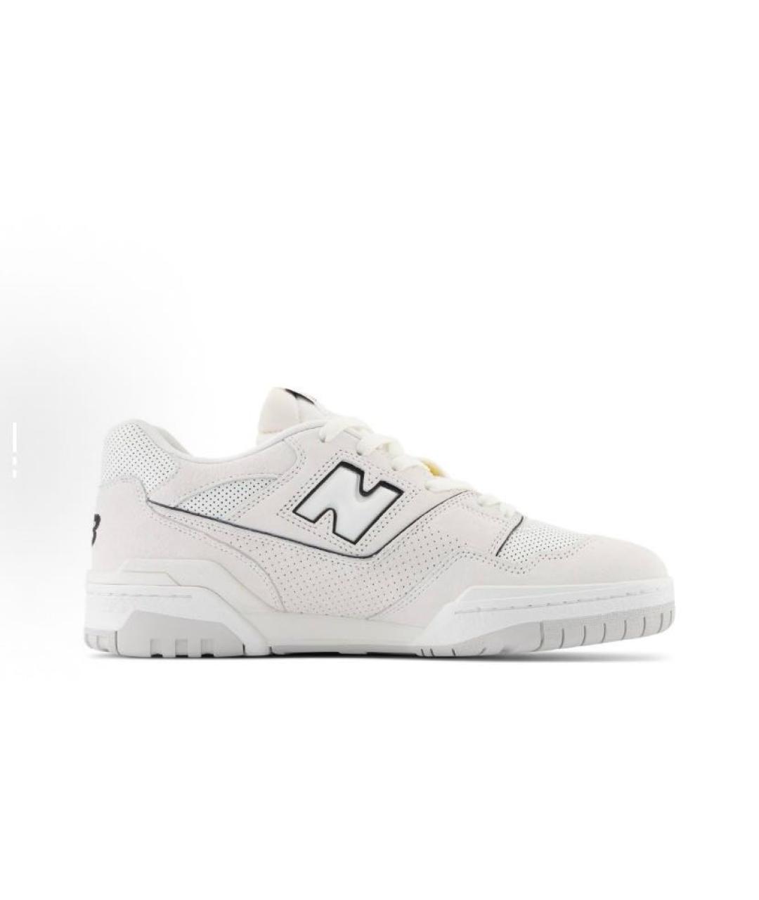 NEW BALANCE Белые кожаные кроссовки, фото 7