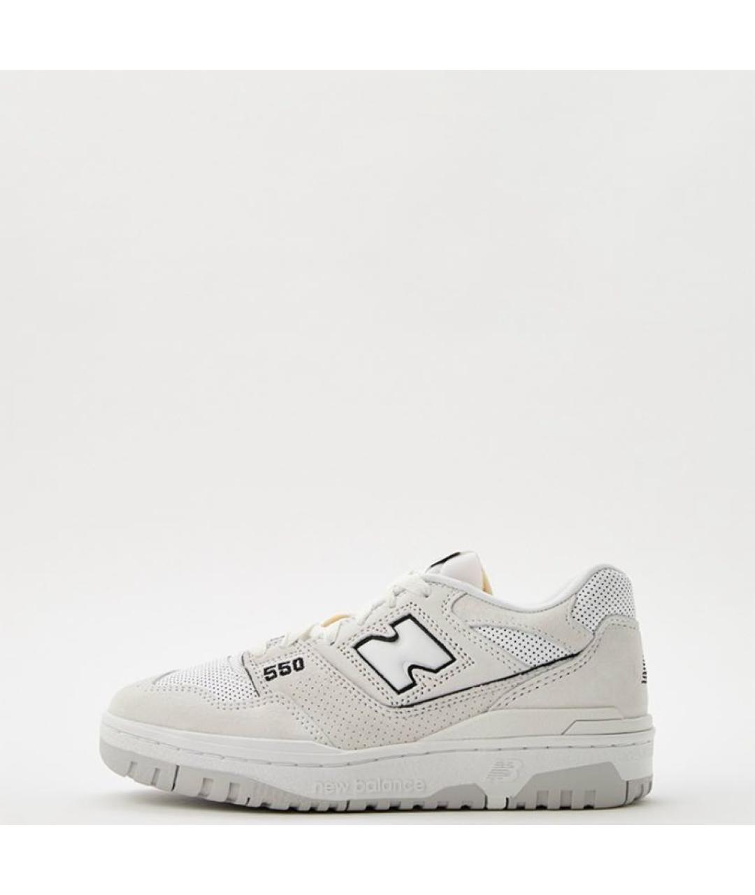 NEW BALANCE Белые кожаные кроссовки, фото 2