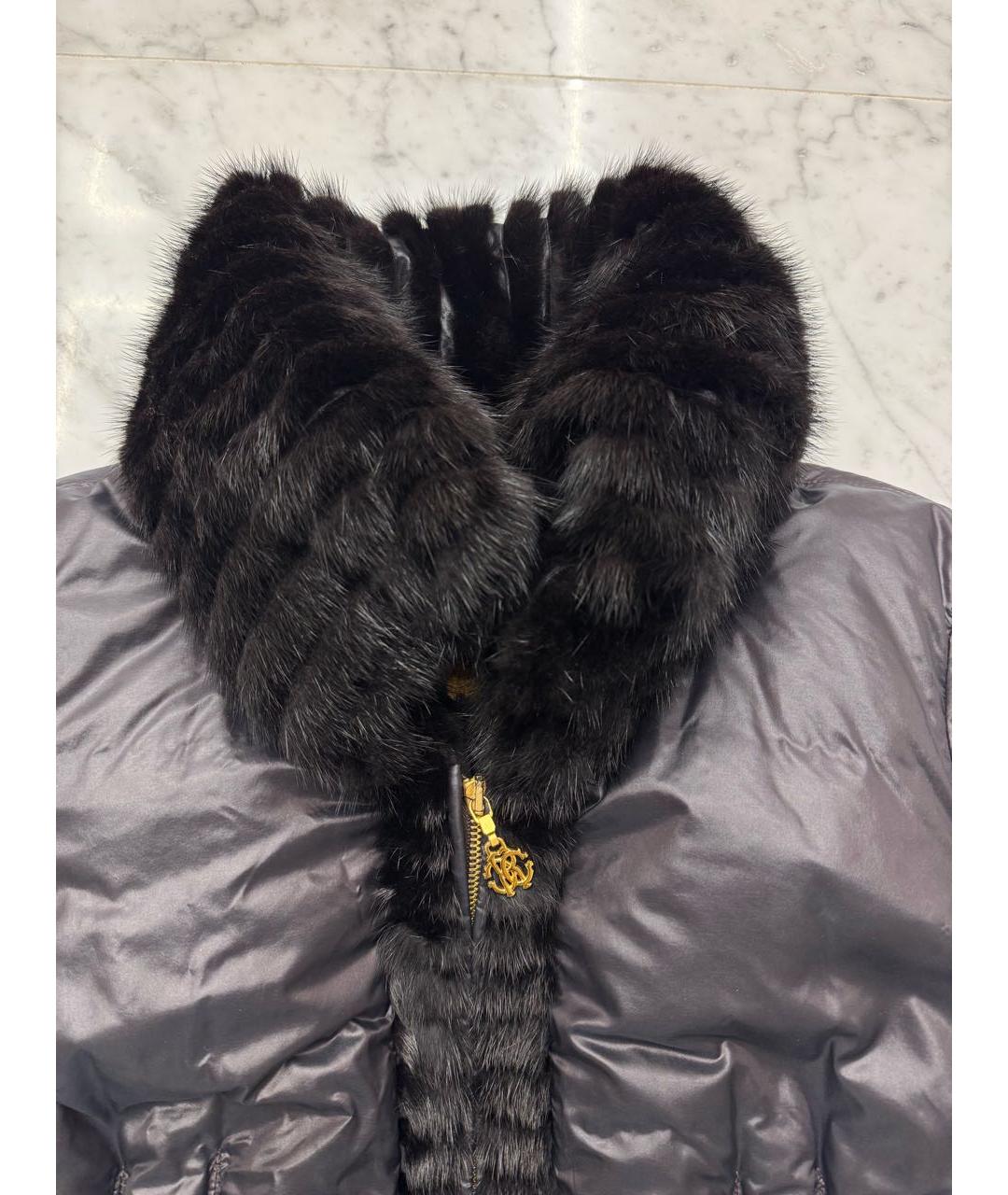 ROBERTO CAVALLI Черная куртка, фото 2
