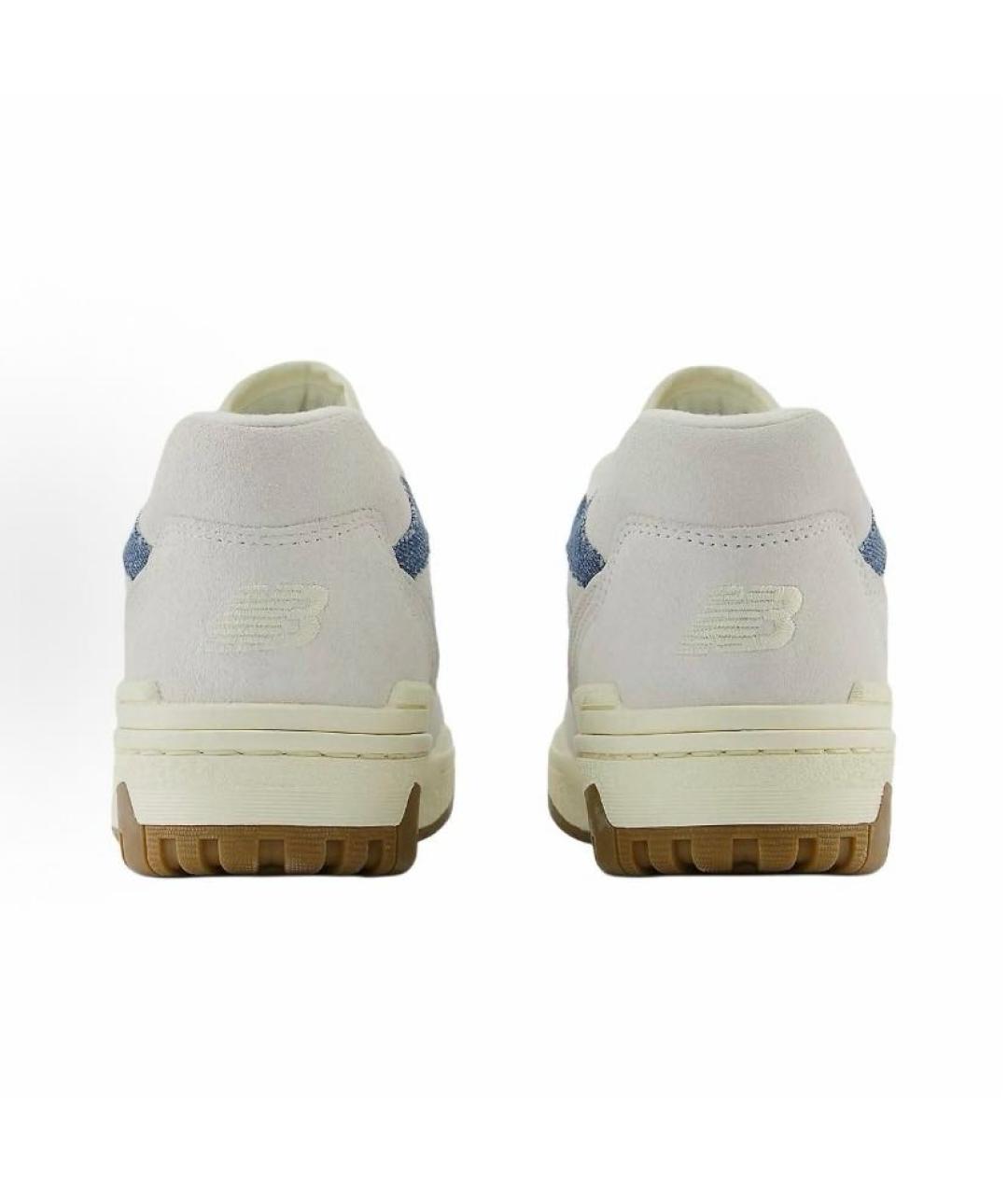 NEW BALANCE Бежевые кожаные кроссовки, фото 6