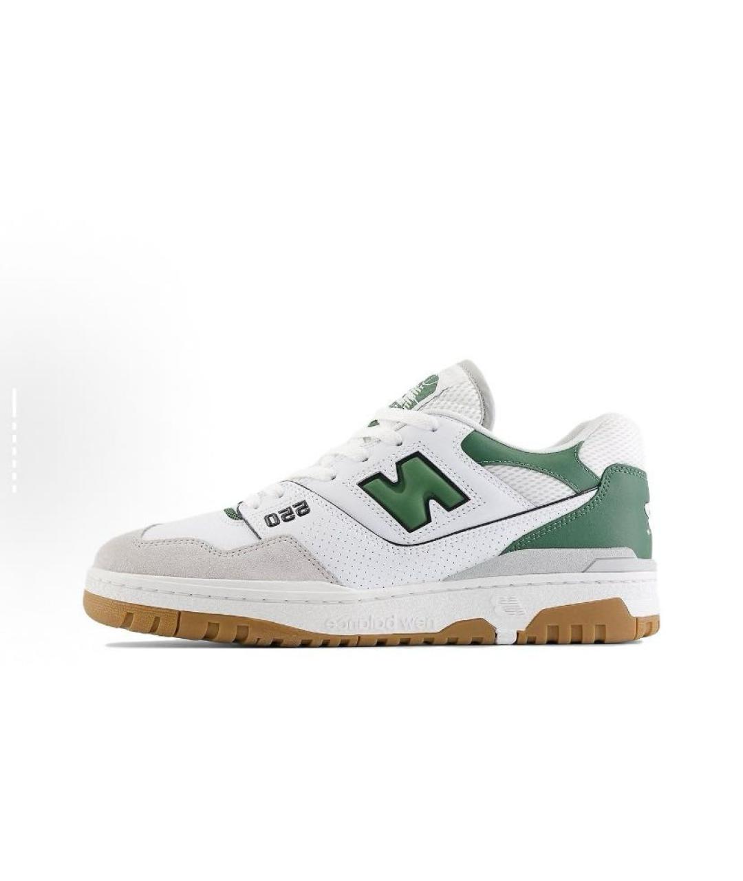 NEW BALANCE Белые кожаные кроссовки, фото 3