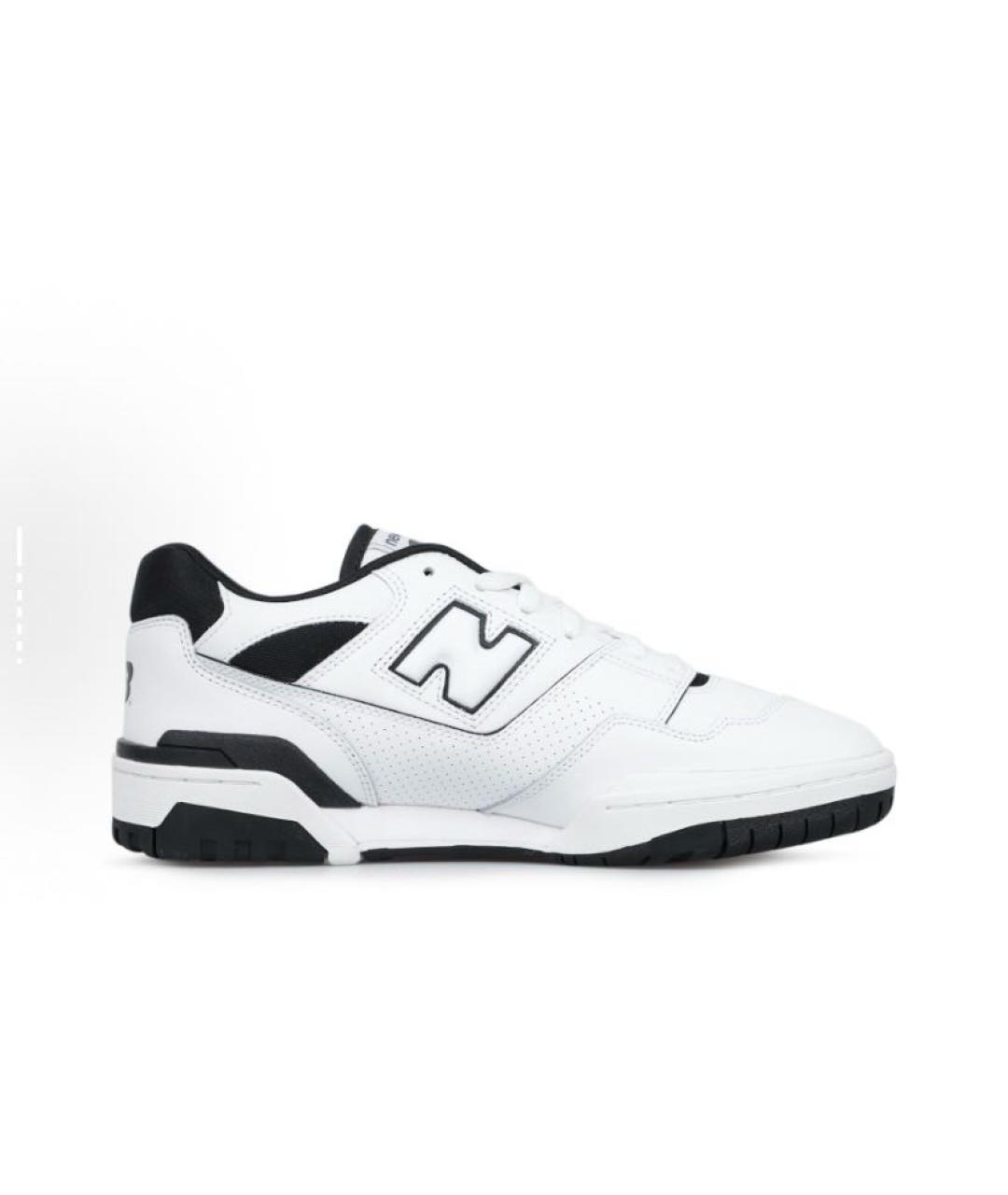 NEW BALANCE Белые кожаные кроссовки, фото 7