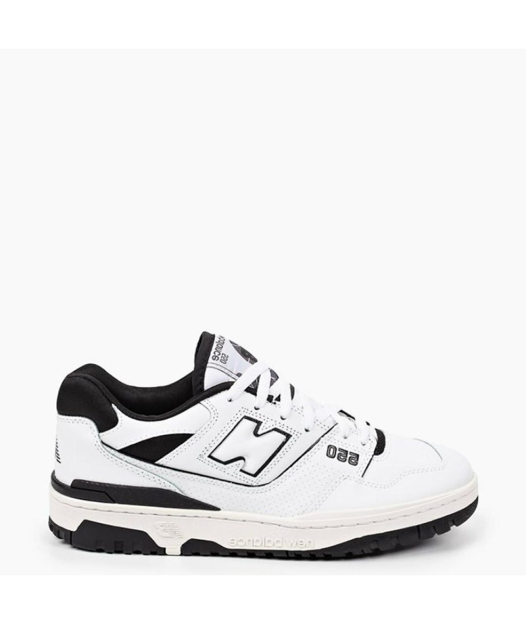 NEW BALANCE Белые кожаные кроссовки, фото 2