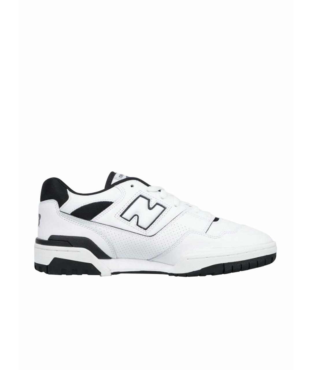 NEW BALANCE Белые кожаные кроссовки, фото 1
