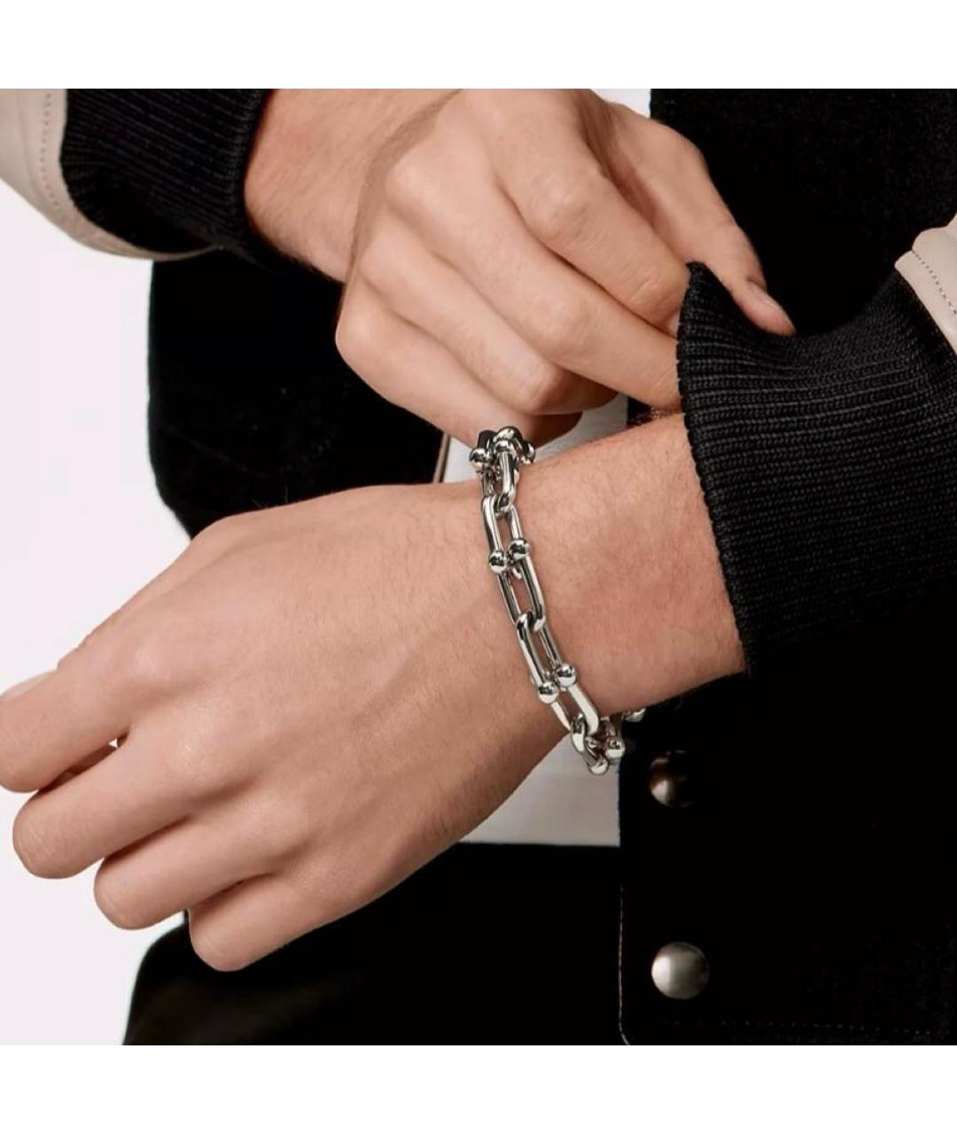 TIFFANY&CO Серебрянный серебряный браслет, фото 7